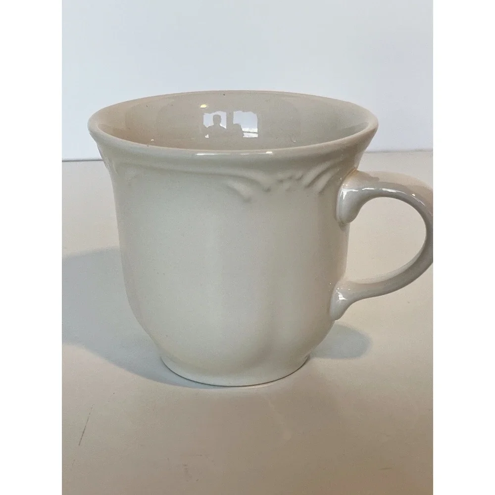 Pfaltzgraff  Filigree Pattern Tea Coffee Cups  Set‎ of 2
